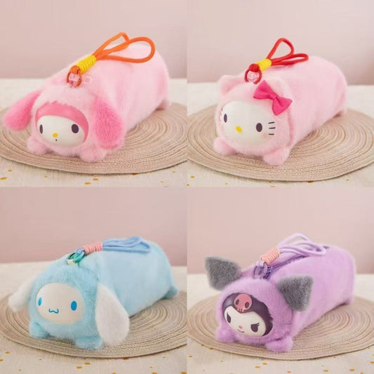 Sa.nrio Cute Plush Pencil Case