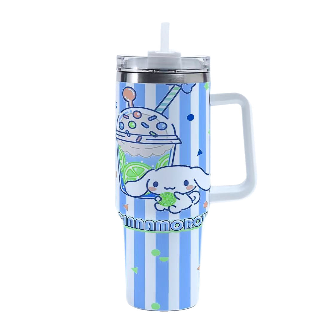 San.rio Cute Kawaii 40oz Stainless Steel Travel Tumbler with Handle