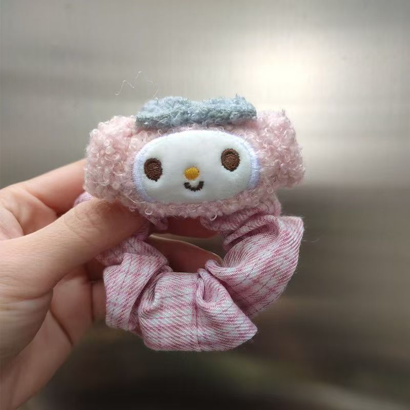 Sanr.io Cute Kawaii Soft Hair Scrunchies