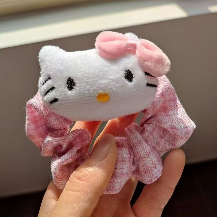 Sanr.io Cute Kawaii Soft Hair Scrunchies