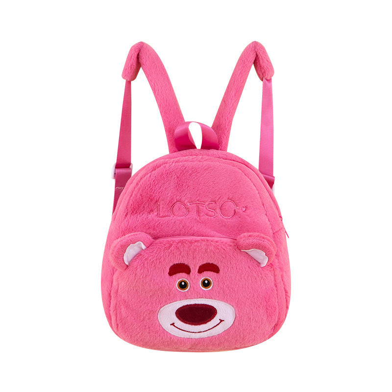 Sanr.io Cute Cartoon Large Capacity Plush Backpack