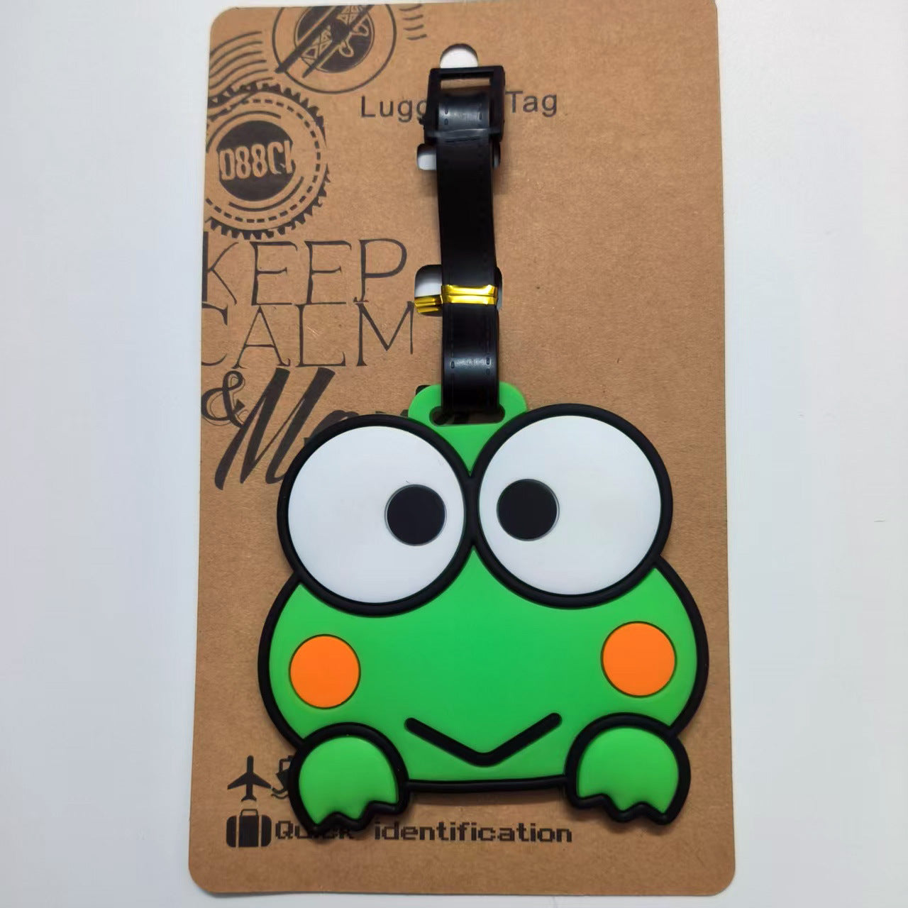 Sanr.io Cute Boarding Pass Keychain Charm