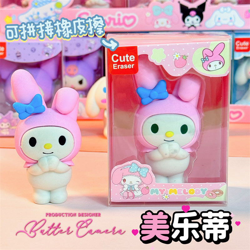 Sanri.o Cute Kawaii Jumbo Doll Eraser