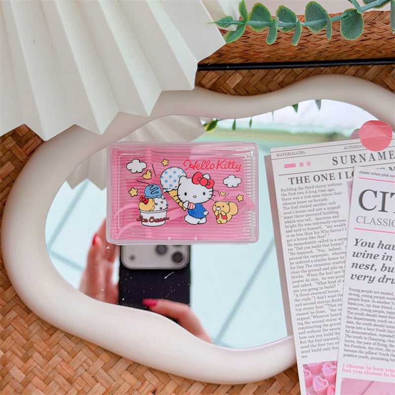 Sanri.o  Cute Cartoon Dental Floss Picks with Portable Case
