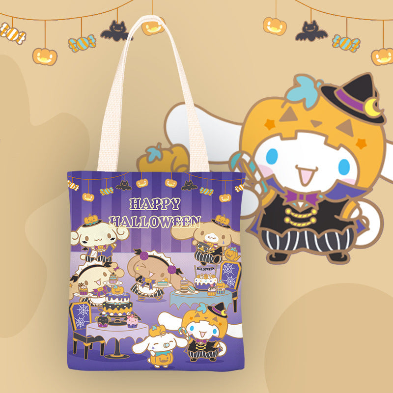 Cinnamo.roll  Cute Cartoon Canvas Shoulder Bag