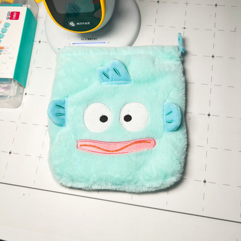 S.anrio Cute Drawstring Ball Bag