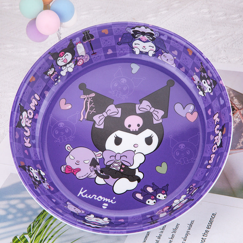 Cute Cartoon Kids Melamine Dinner Plate