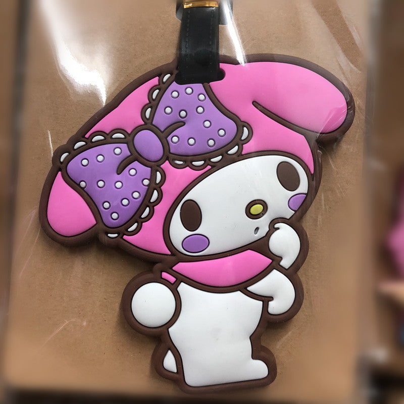Sanr.io Cute Boarding Pass Keychain Charm