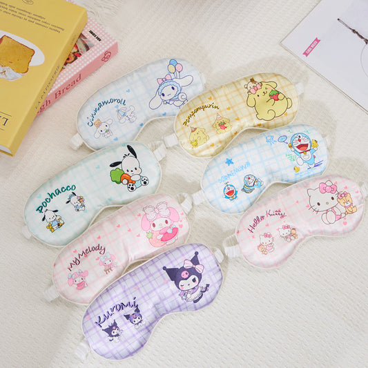 San.rio Soft Silky Sleep Eye Mask