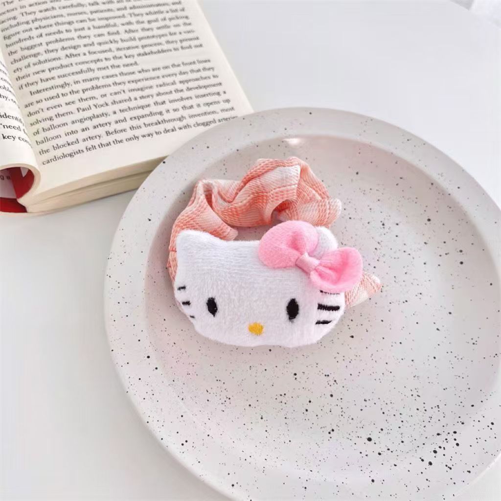 Sanr.io Cute Kawaii Soft Hair Scrunchies