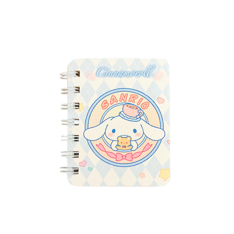 SANRI.O Cute A7 Cartoon Spiral Notebook