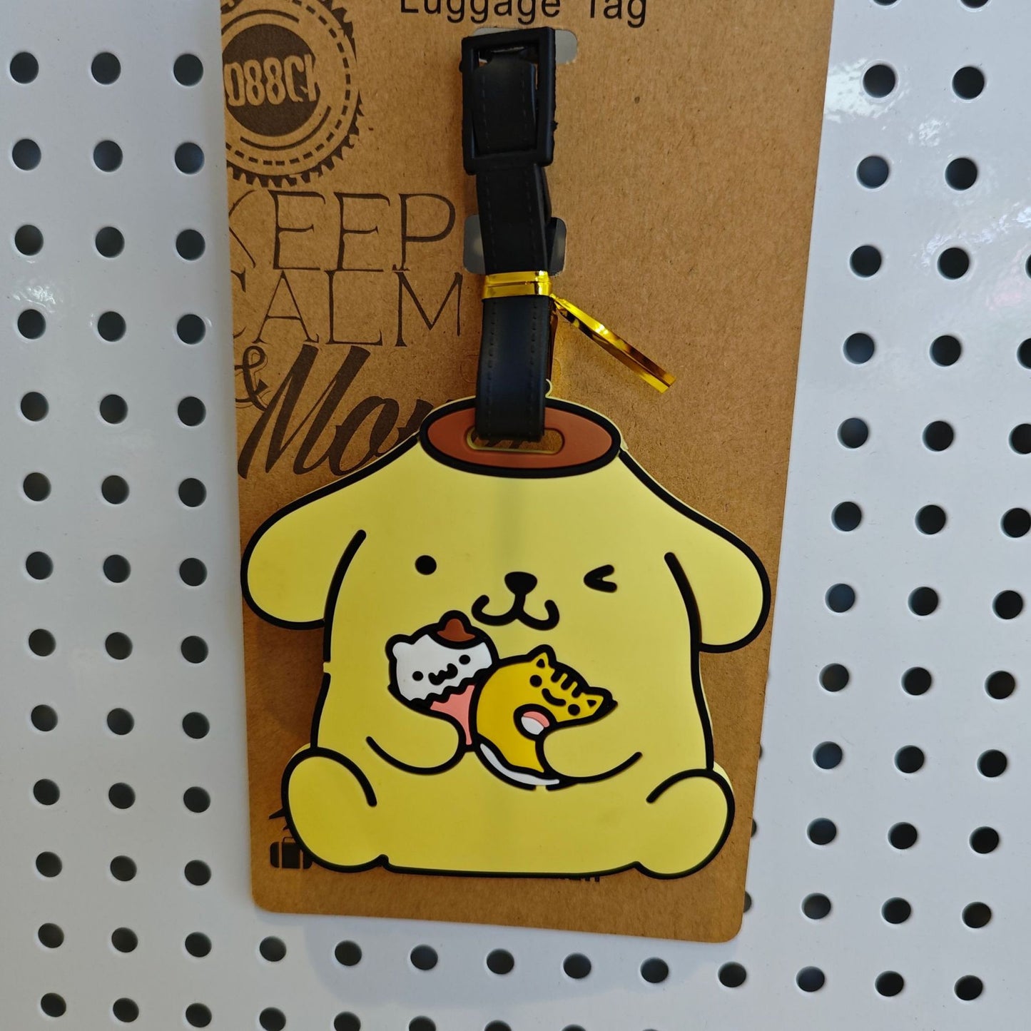 Sanr.io Cute Boarding Pass Keychain Charm
