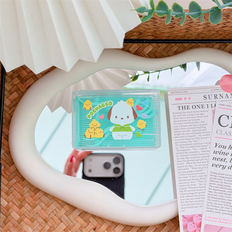 Sanri.o  Cute Cartoon Dental Floss Picks with Portable Case