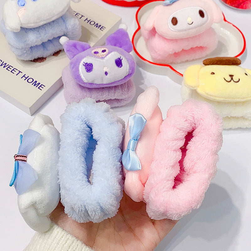 S.anrio Cartoon Waterproof Face Wash Wrist Bands