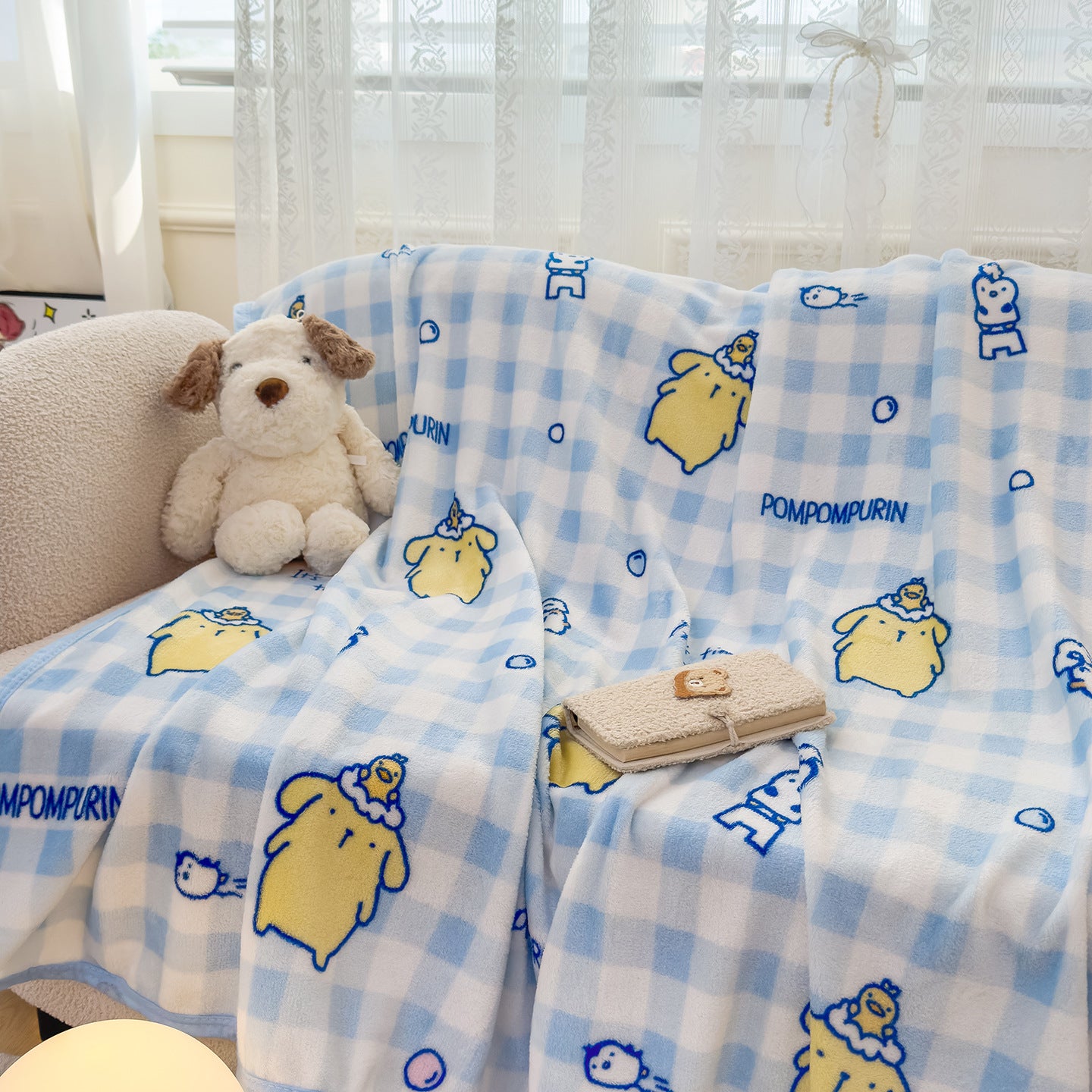 Cartoon S.anrio Double-Sided Fleece Blanket