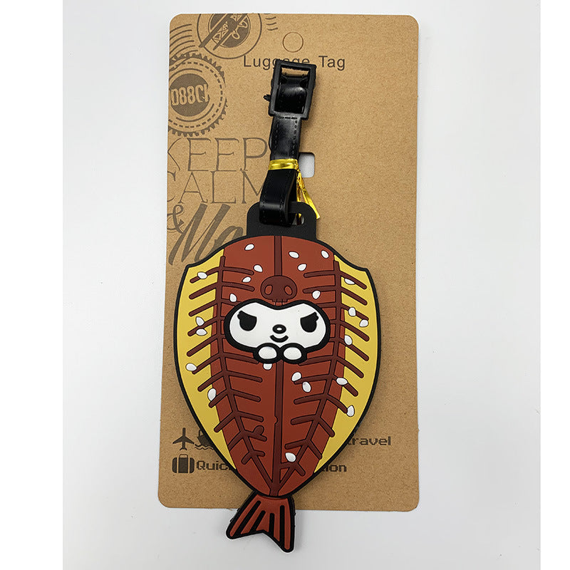 Sanr.io Cute Boarding Pass Keychain Charm