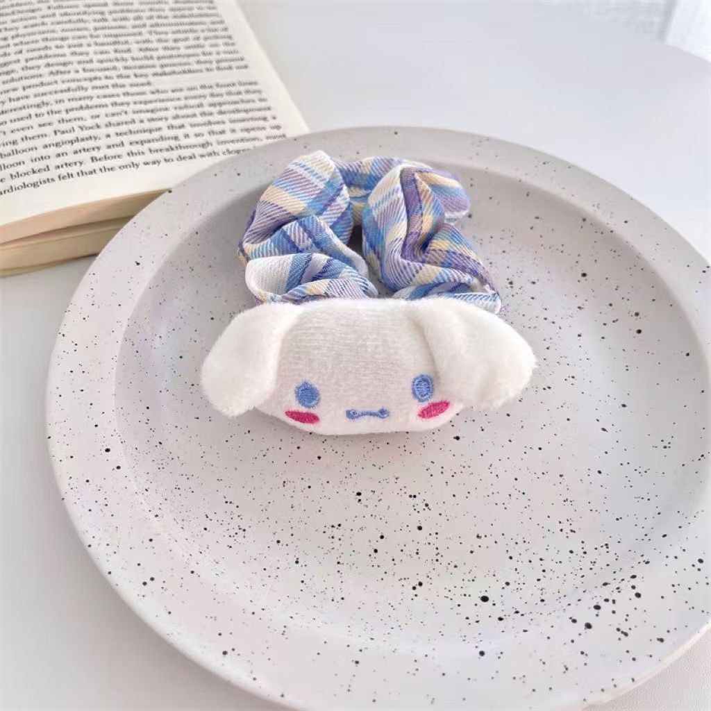 Sanr.io Cute Kawaii Soft Hair Scrunchies