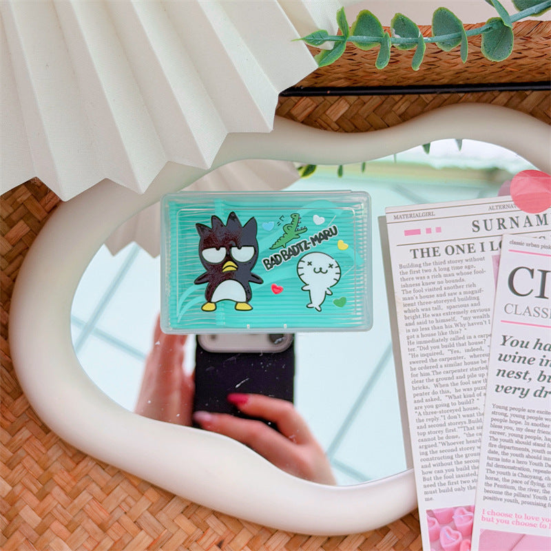 Sanri.o  Cute Cartoon Dental Floss Picks with Portable Case