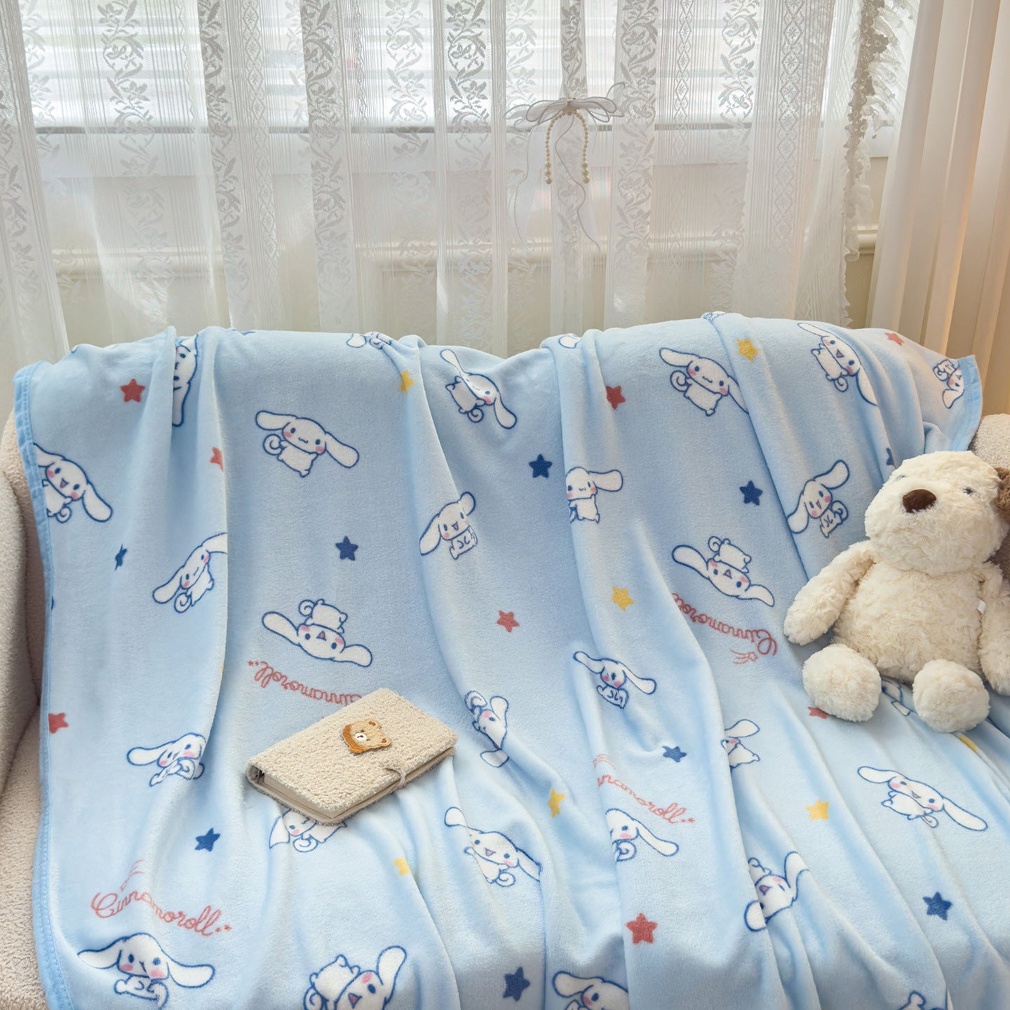 Cartoon S.anrio Double-Sided Fleece Blanket