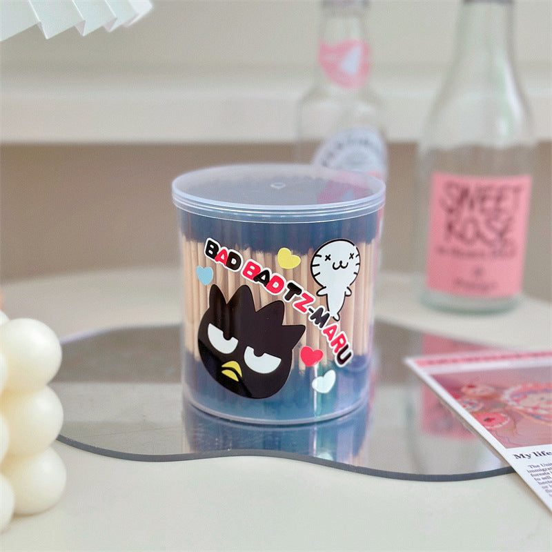 Sanri.o Cute Cotton Swabs for Daily Use