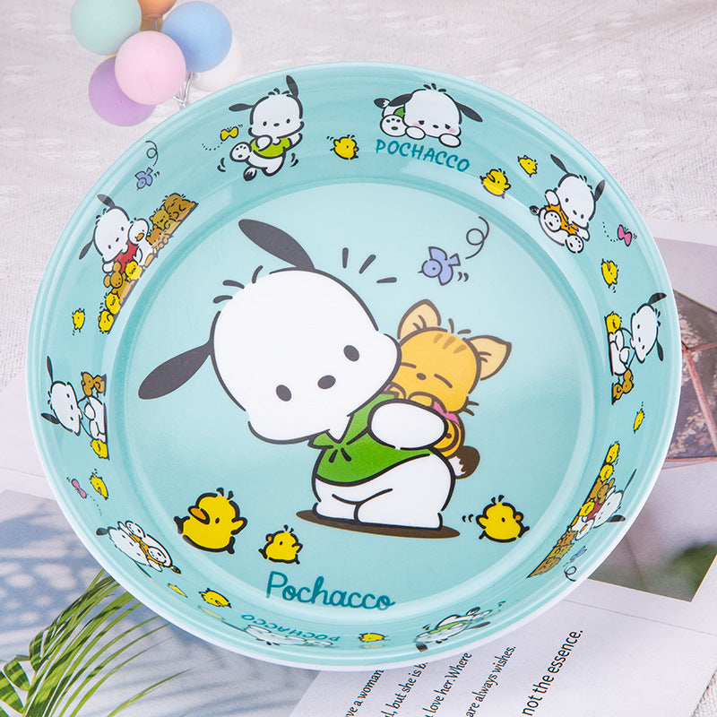 Cute Cartoon Kids Melamine Dinner Plate