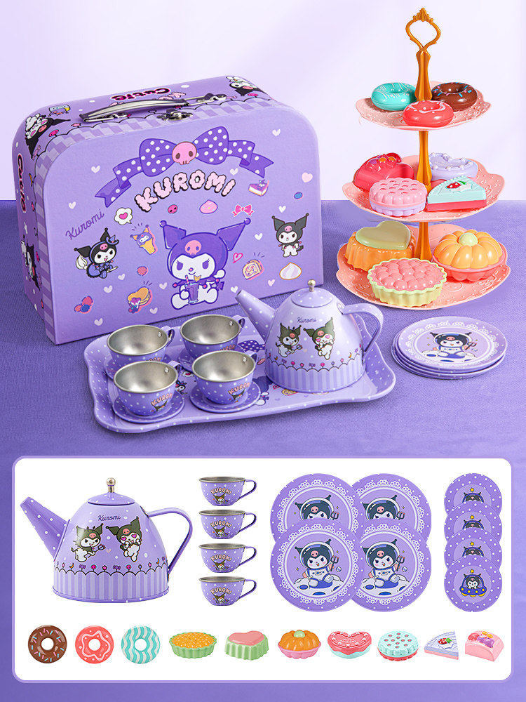 Kuro.mi Cute Kids Tea Kettle Kitchen Toy Set