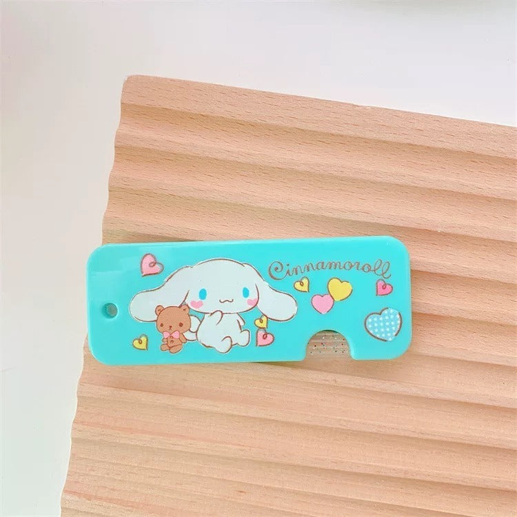 Cute Foldable Storage Hair Comb Easy to Carry