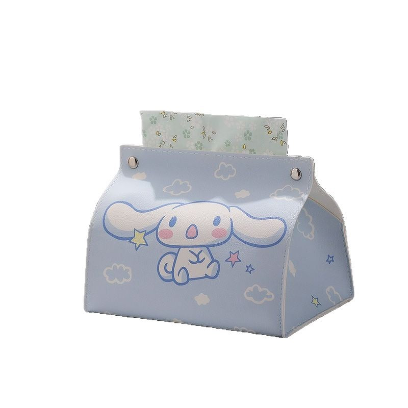 Cartoon PU Leather Tissue Box
