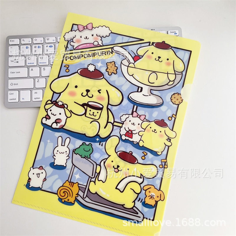 Sanri.o School Supplies L Folder