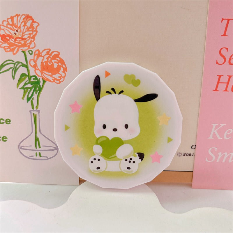 Cute Foldable Storage Hair Comb Easy to Carry