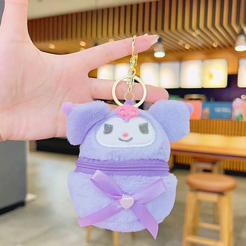 Cute Cartoon Doll Keychain Collection