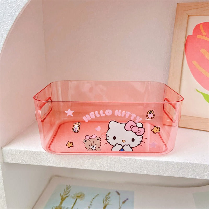 Sanrio Cute Portable Plastic Storage Box