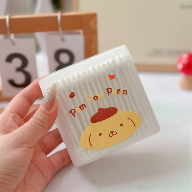 Sanri.o Cute Cotton Swabs for Daily Use