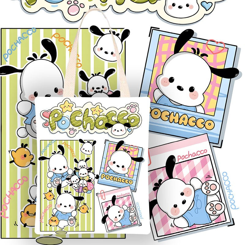 Sanr.io Cute Cartoon Canvas Tote Bag