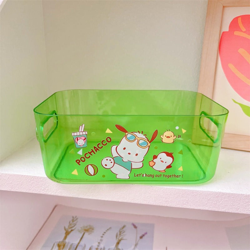 Sanrio Cute Portable Plastic Storage Box