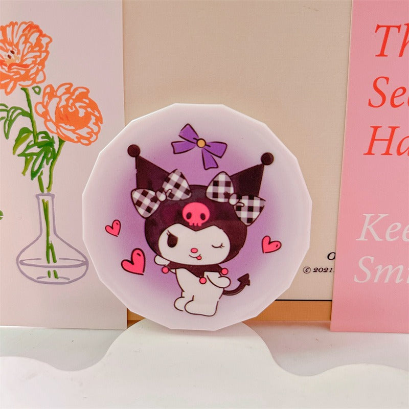 Cute Foldable Storage Hair Comb Easy to Carry