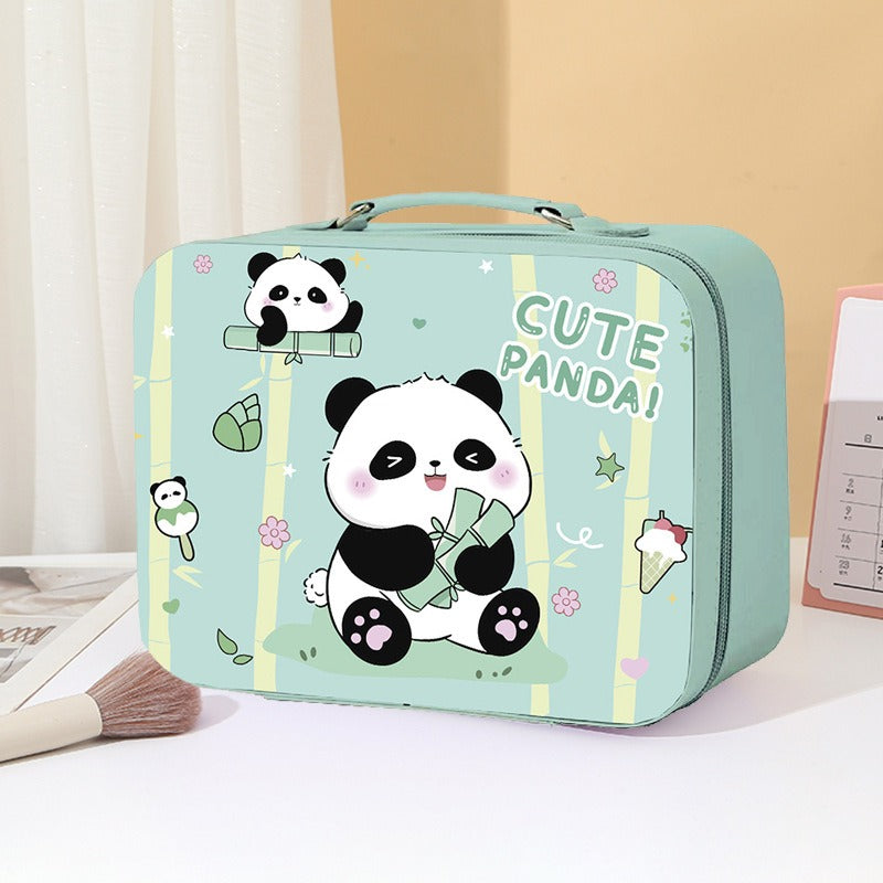 S.anrio Large-Capacity Portable Makeup Case