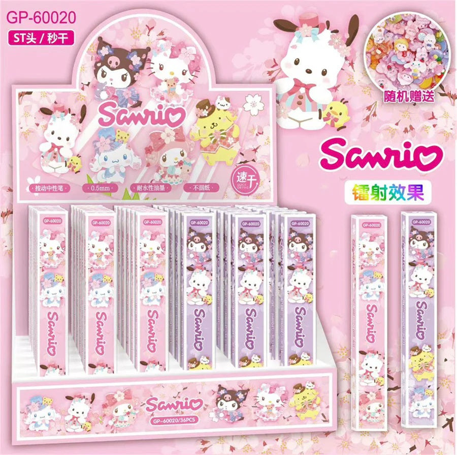Sanr.io Cute Kawaii Blind Box Click Gel Pen