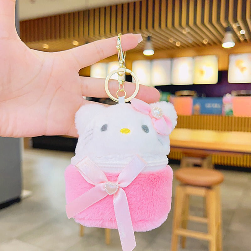 Cute Cartoon Doll Keychain Collection