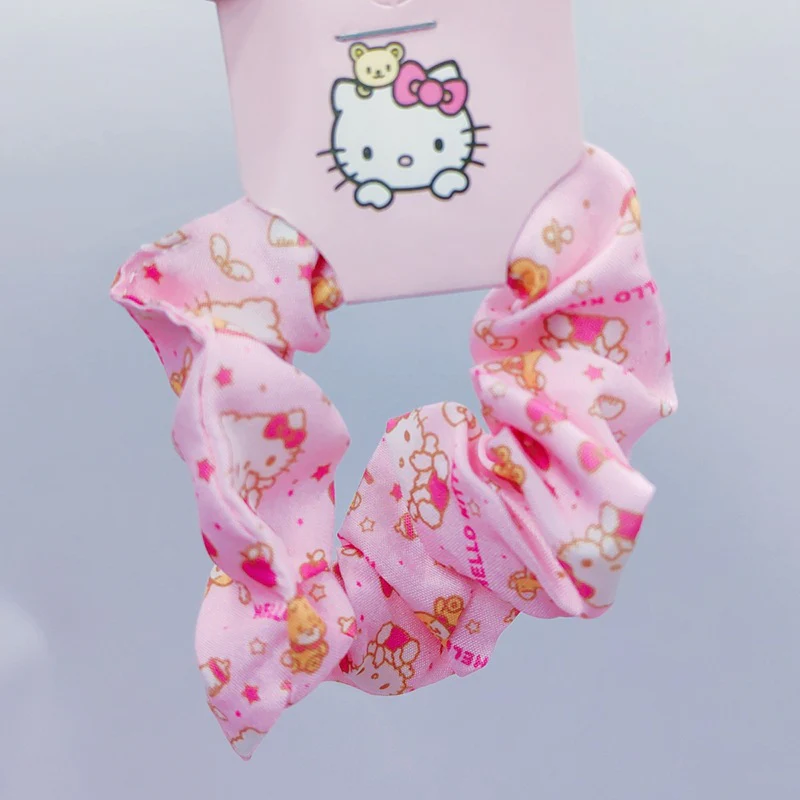 Sanr.io Cute Kawaii Soft Hair Scrunchies