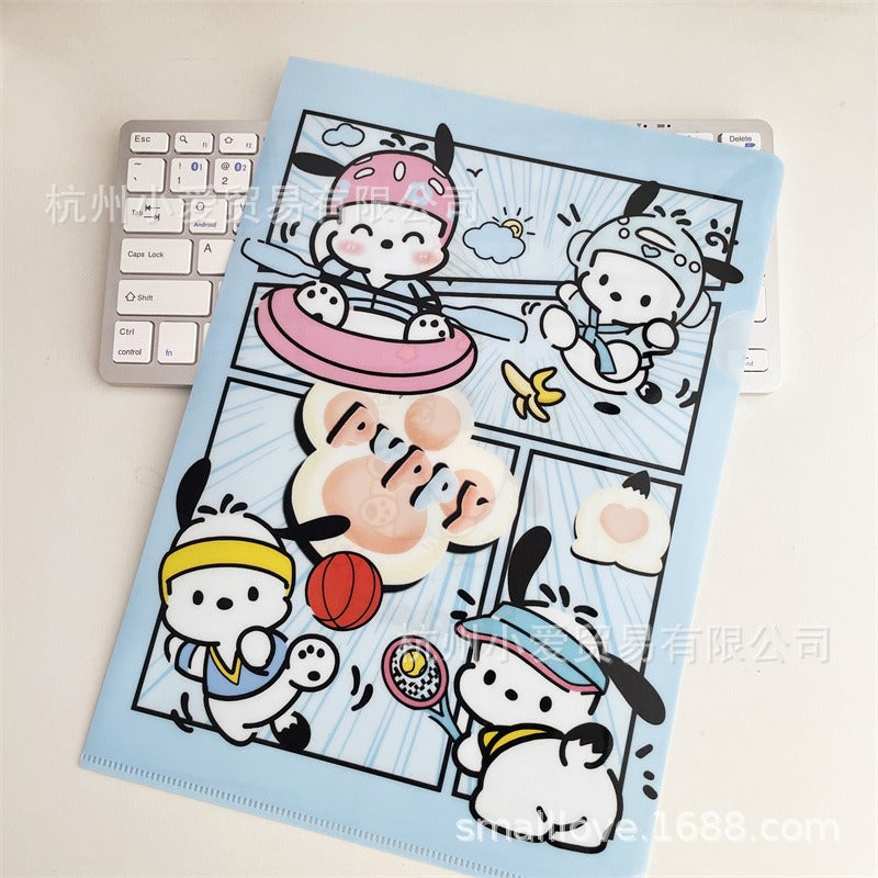 Sanri.o School Supplies L Folder