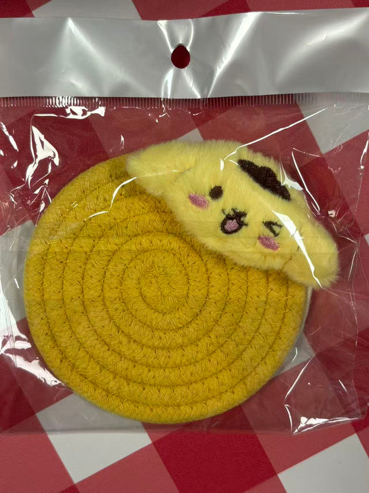 Sa.nrio Cute Woven Coaster